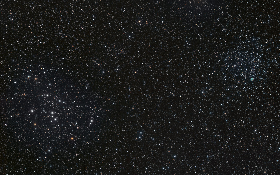 Bubble Nebula and M52 Area