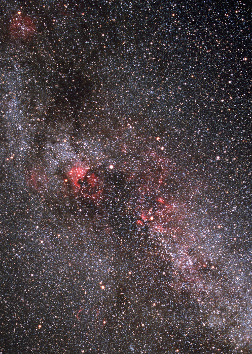 North American Nebula in the Milky Way