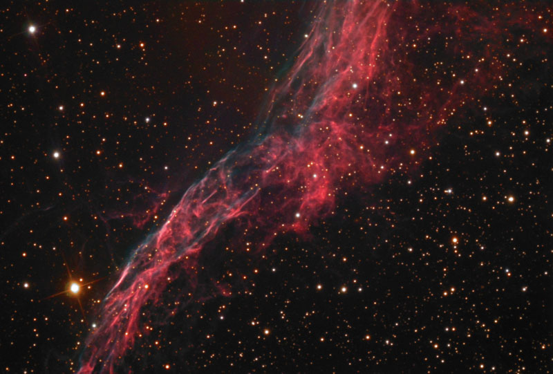 <b>The Veil Nebula in Hydrogen Alpha and RGB</b>