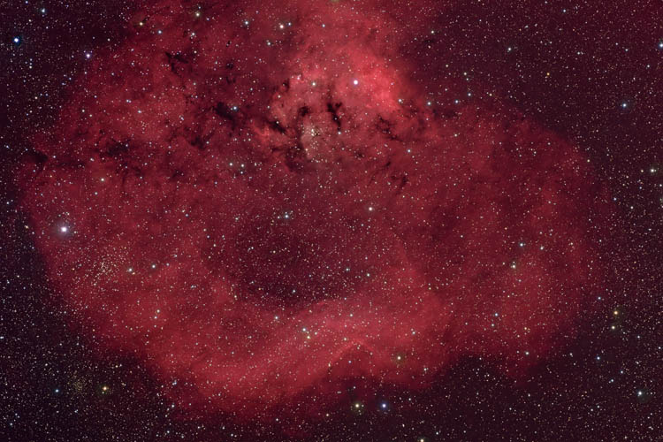 <b>NGC 7822 in Hydrogen Alpha and Color</b>