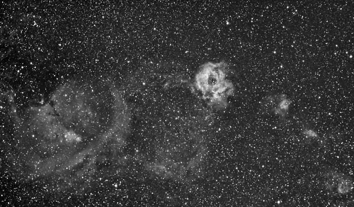 Rosette Nebula h-alpha